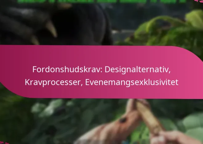 Fordonshudskrav: Designalternativ, Kravprocesser, Evenemangsexklusivitet