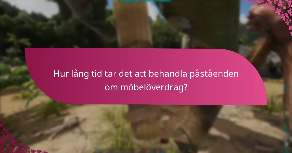 Vilka källor kan jag lita på för påståenden om möbelöverdrag?