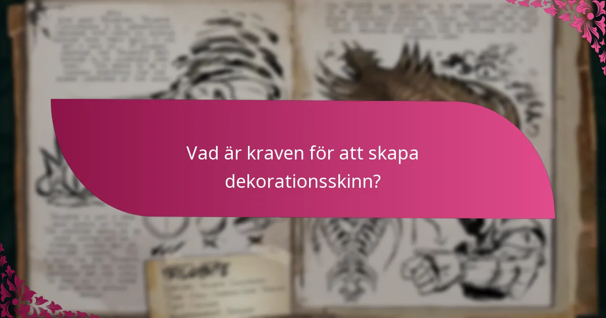Vilka är de populära evenemangsteman för att visa dekorationsskinn?