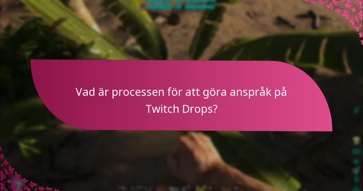 Vad är tidskraven för processen att göra anspråk?